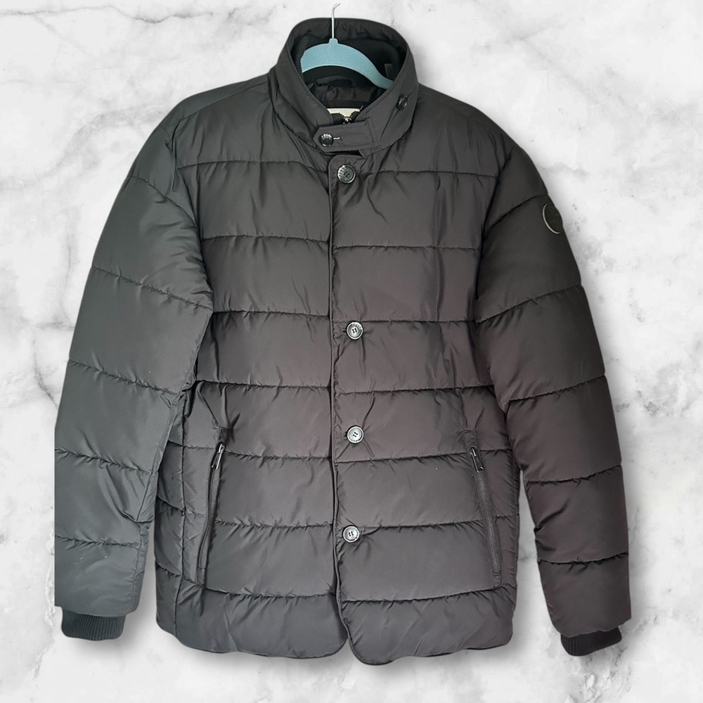 Ben Sherman black men’s winter puffer jacket sz M nwot 011
